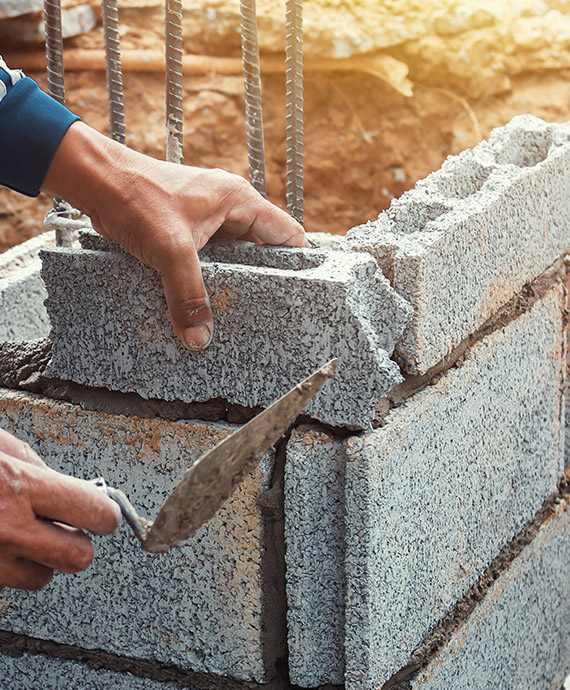 Travaux du gros œuvre à Sommecaise dans l'Yonne (89)